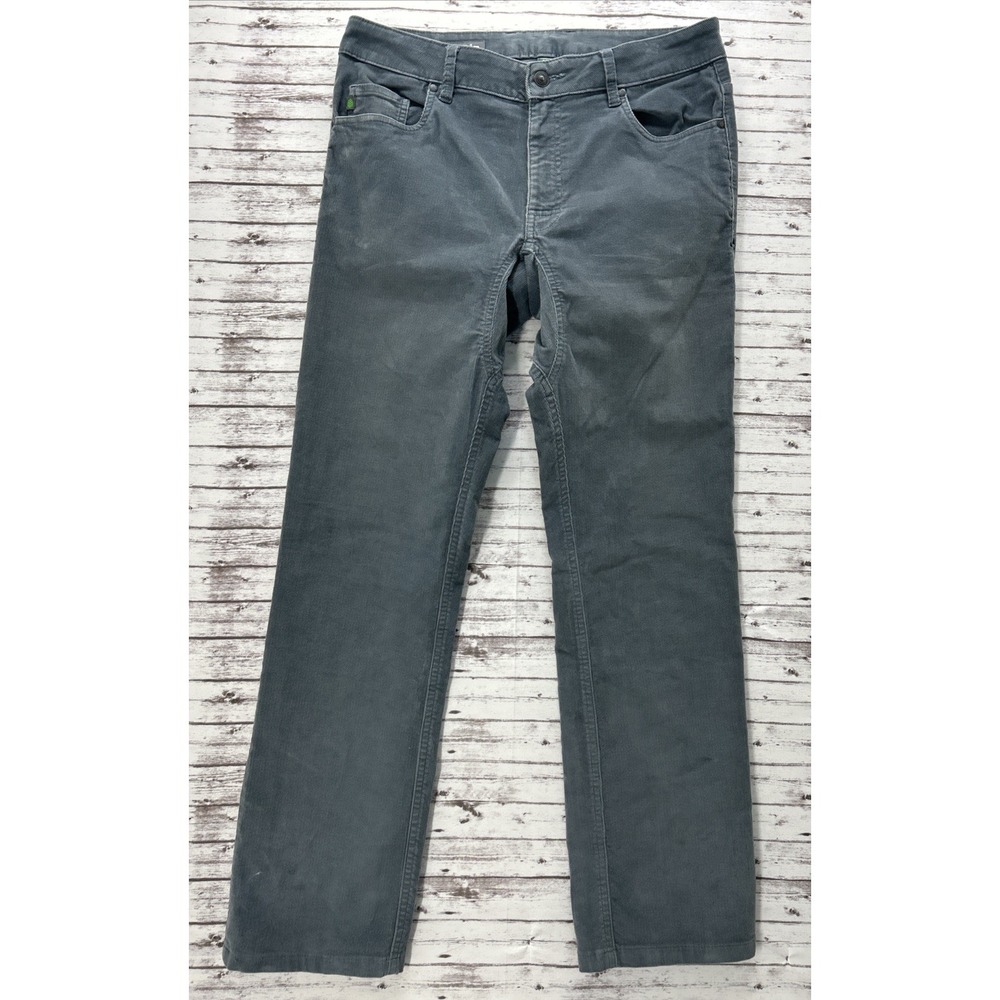 Stio Rivet Corduroy Pants Men's 32 Reg. Straight 5 Pocket Stretch Organic Cotton